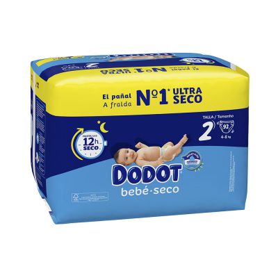 DODOT ETAPAS size 2 diapers 4-8 kg 92 u