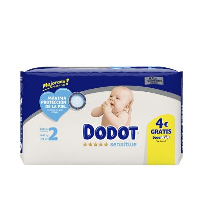 DODOT SENSITIVE size 2 diapers 4-8 kg 39 u