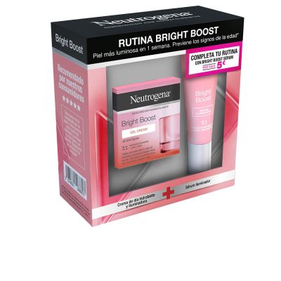 Gel di routine di boost luminoso e siero lotto 2 pz