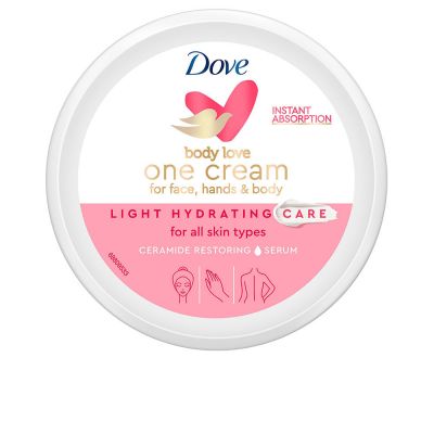 Corpo a faccia di crema idratante leggera e mani 250 ml