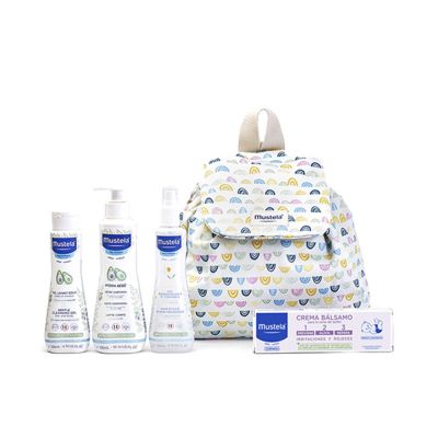 BABY REGENBOGEN RUCKSACK LOT 5 tlg