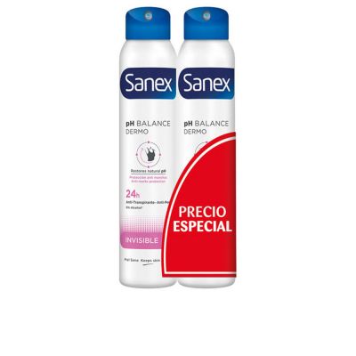 Duo vaporisateur déodorant DERMO INVISIBLE 2 x 200 ml