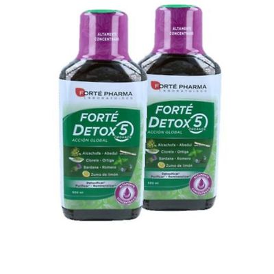 FORTÉ DETOX 5 ORGANES duo action globale 2 x 500 ml