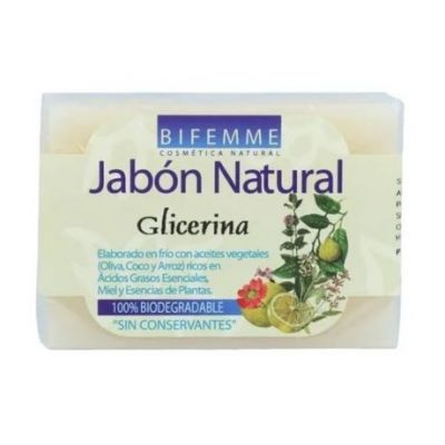 Jabon Natural Glicerina Bio 1ud Bifemme