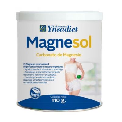 Magnesol Carbonato Magnesio 110g Hijas Del Sol