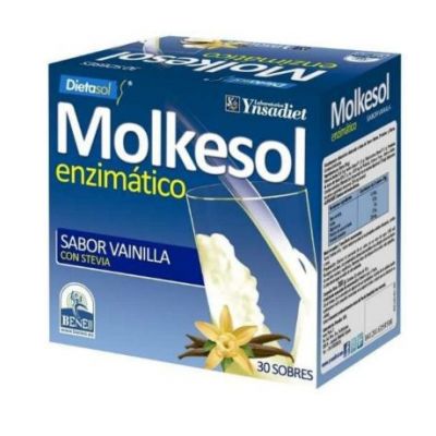 Molkesol Enzimatico Sabor Vainilla 30 Sobres Ynsadiet