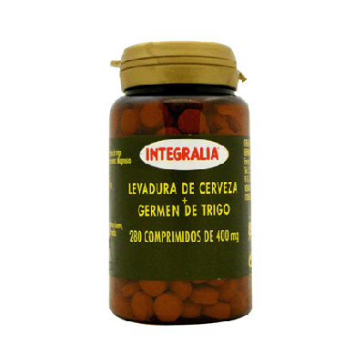 Levadura de Cerveza y Germen Trigo 280comp Integralia