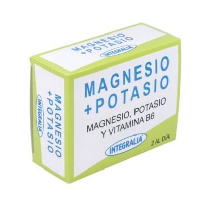 Magnesio Potasio 6 Vegan 60caps Integralia