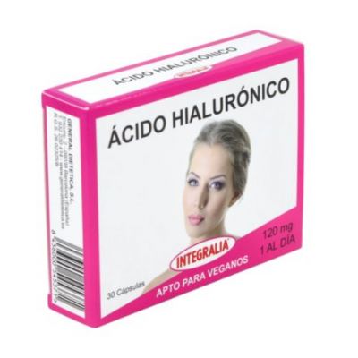 Acide Hyaluronique 120mg Vegan 30caps Integralia