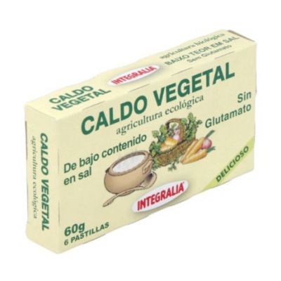 Low Salt Vegetable Broth Eco 60g Integralia