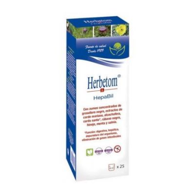 Herbetom-1 Hepabil Gluten-Free Vegan Syrup 250ml Bioserum