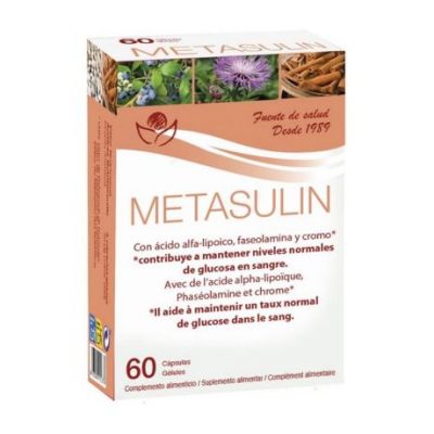 Metasulin Gluten Free Vegan 60caps Bioserum
