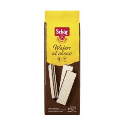 Biscotti Wafer Al Cacao Senza Glutine 125g Dr. Schar