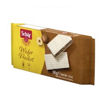 Wafers Pocket de Avellana SinGluten 50g Dr. Schar