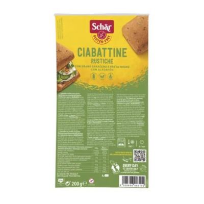 Ciabattine Ciabatta Rustica Gluten-Free 200g Dr. Schar