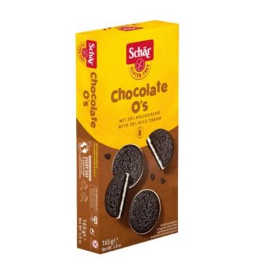 Biscotti senza glutine Chocolate O's 165g Dr.Schar