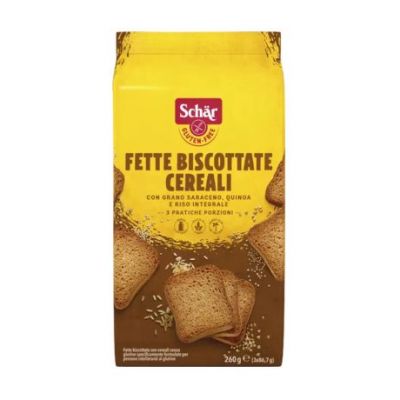 Fette Biscottate Cereali SinGluten 260g Dr. Schar