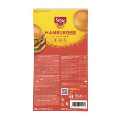 Gluten-Free Hamburger Bread 300g Dr. Schar