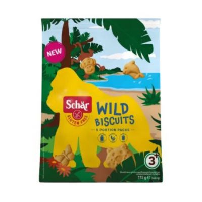 Wild Biscuits Biscotti senza glutine 115g Dr.Schar