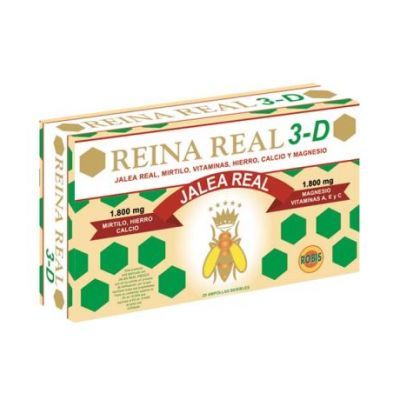 Royal Queen Seniors Gluten-Free Royal Jelly 20 Vials Robis