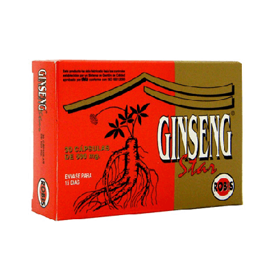 Ginseng Star 500Mg 30comp Robis