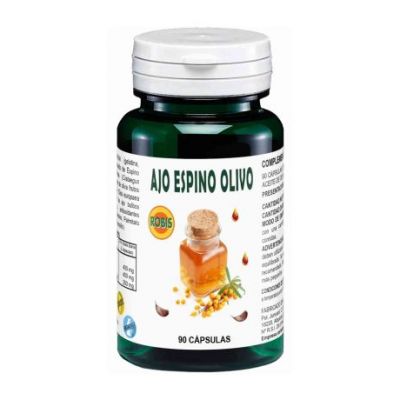 Hawthorn and Olive Garlic 695Mg 90caps Robis