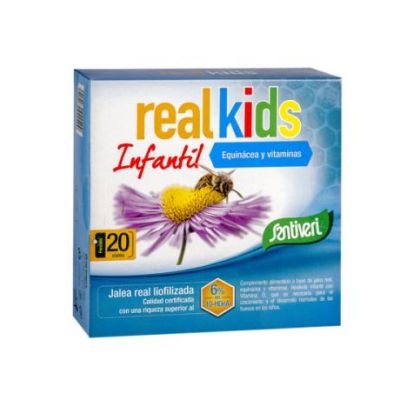 Realkids Children's Gluten-Free Jelly 20 Vials Santiveri