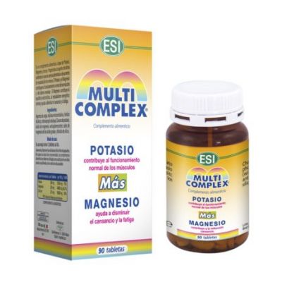 Multicomplex Potasio Magnesio SinGluten Vegan 90comp Trepat-Diet-Esi