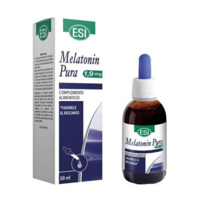 Melatonina Pura 1.9Mg gotas SinGluten Vegan 50ml Trepat-Diet-Esi