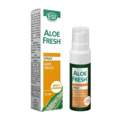 Aloe Fresh Spray Liquirizia Alito Fresco Senza Glutine 15ml Esi