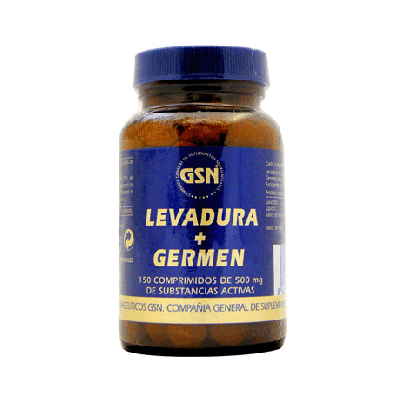 Levadura de Cerveza y Germen de Trigo 150comp G.S.N.