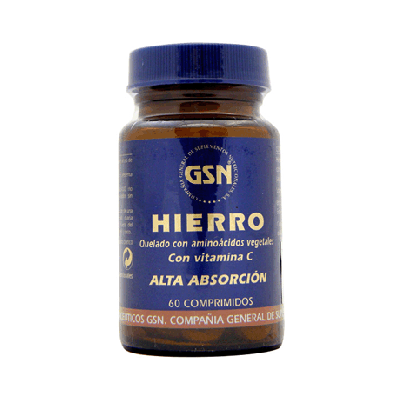 Iron with Brewer's Yeast and Vitamin C 60comp G.S.N.