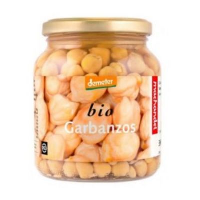 Organic Cooked Chickpeas 350g Machandel