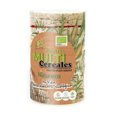 Gallette Di Riso Multicereali Senza Glutine Vegan 100g Natureco