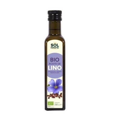 Bio Vegan Flax Oil 250ml Solnatural
