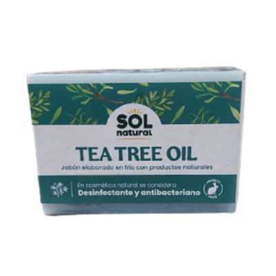 Sapone disinfettante al Tea Tree Oil 100g Solnatural