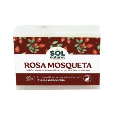 Savon cicatrisant à la rose musquée 1 unité Solnatural