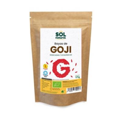 Organic Goji Berries 125g Solnatural