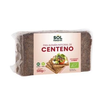 Pane Di Segale Tedesco Integrale Bio 500g Solnatural