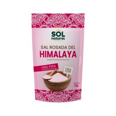 Himalayan Pink Fine Salt 1kg Solnatural