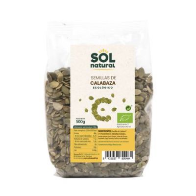 Semillas de Calabaza Bio 500g Solnatural