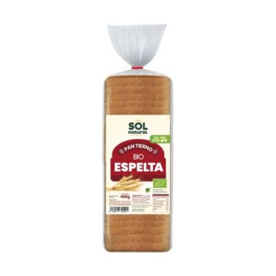 Pane Di Farro Bianco Con Olio Di Oliva Vegano Biologico 400g Solnatural