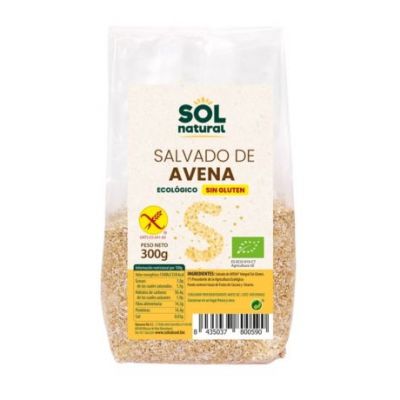 Bio Gluten-Free Whole Oat Bran 300g Solnatural