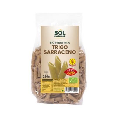 Eco Gluten-Free Buckwheat and Flax Macaroni 250g Solnatural