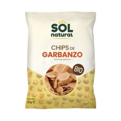Bio Vegan Chickpea Chips 80g Solnatural