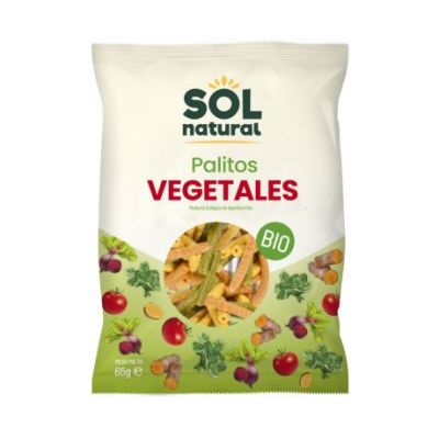Bastoncini di Verdure Biologiche 70g Solnatural