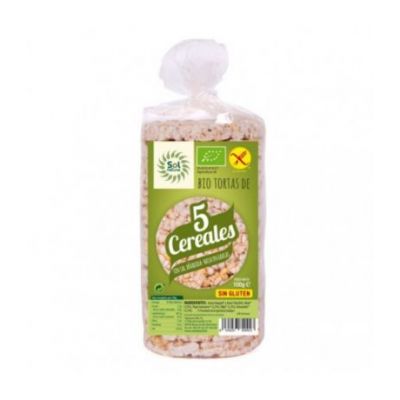 Pancakes 5 Cereals Gluten-Free Bio Vegan 100g Solnatural