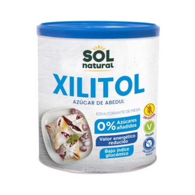 Xilitol en Polvo SinGluten Vegan 500g Solnatural