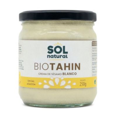Tahin Organic White Sesame Cream 250g Solnatural