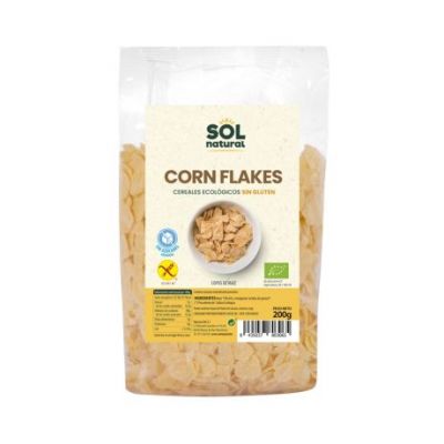Organic Corn Flakes 200g Solnatural